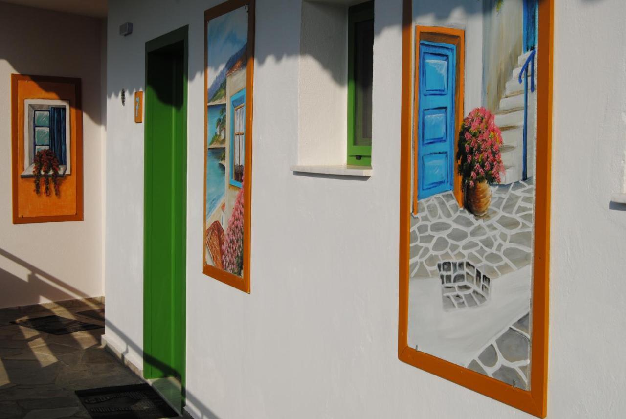 דירות Marianna Sea View Afitos מראה חיצוני תמונה