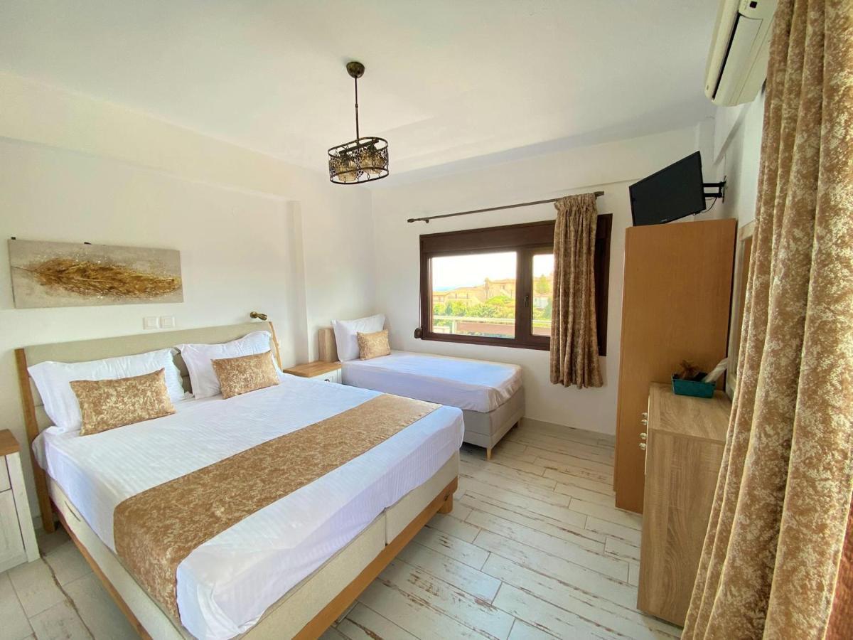 דירות Marianna Sea View Afitos מראה חיצוני תמונה