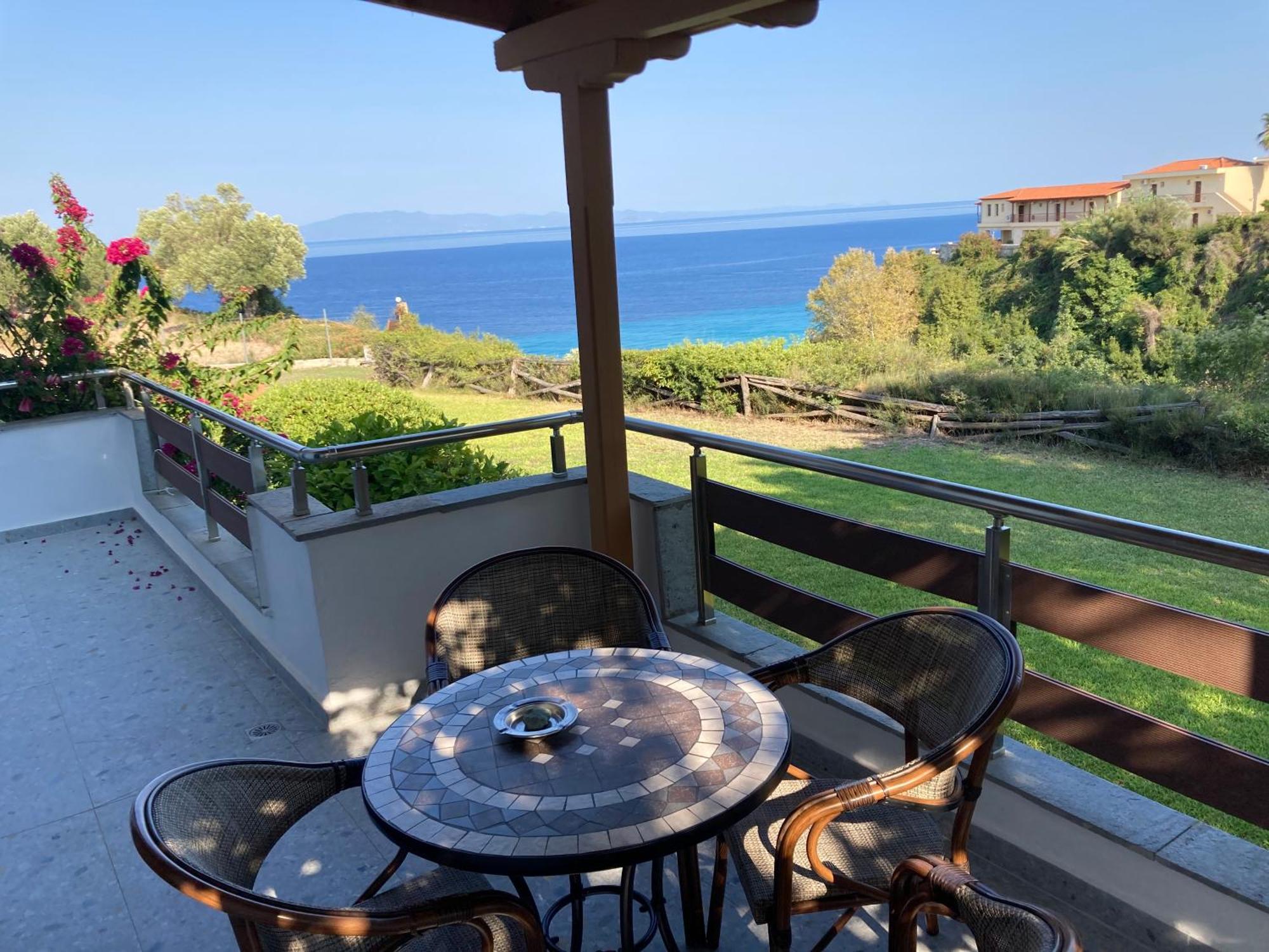 דירות Marianna Sea View Afitos מראה חיצוני תמונה