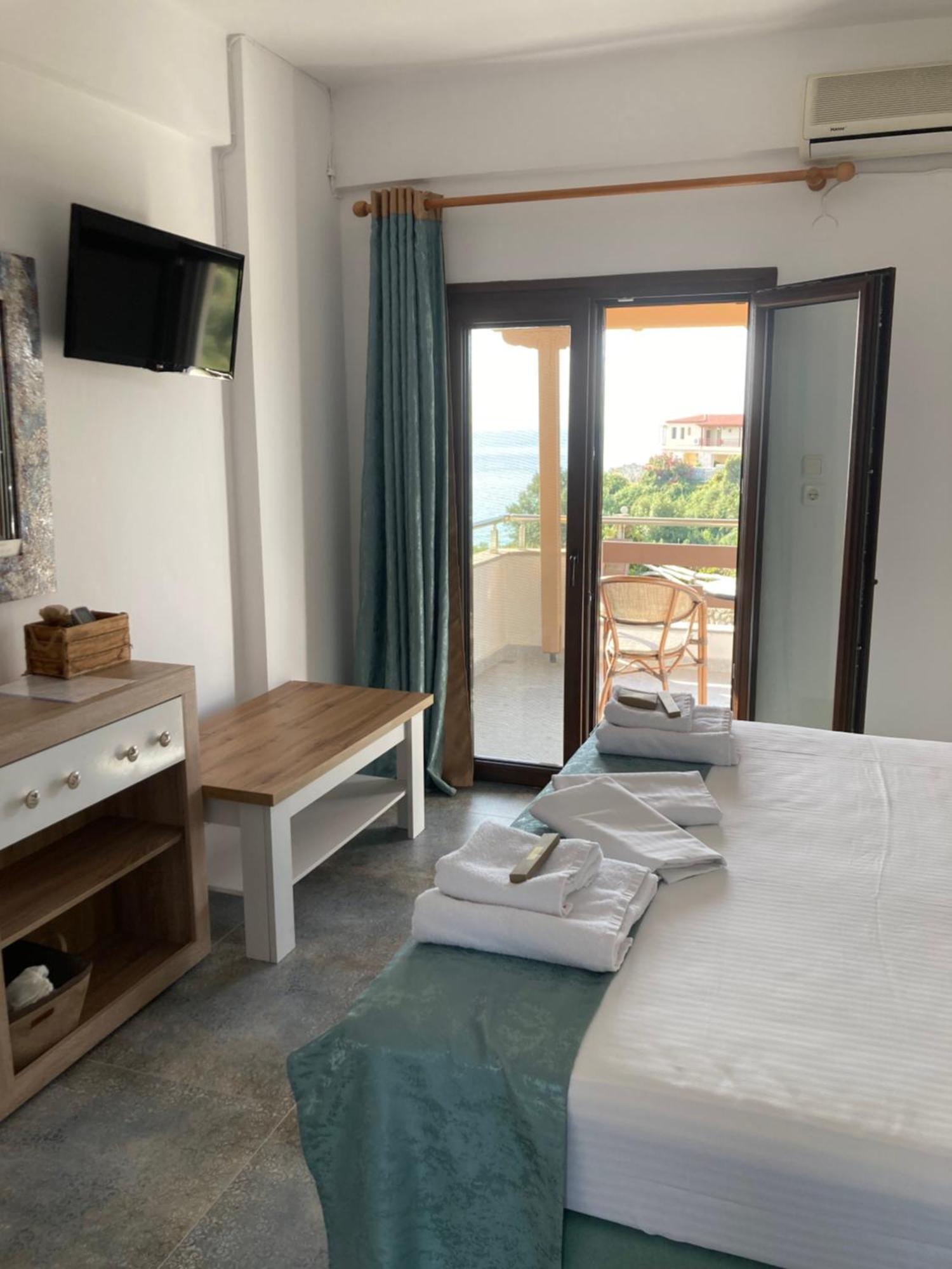 דירות Marianna Sea View Afitos מראה חיצוני תמונה