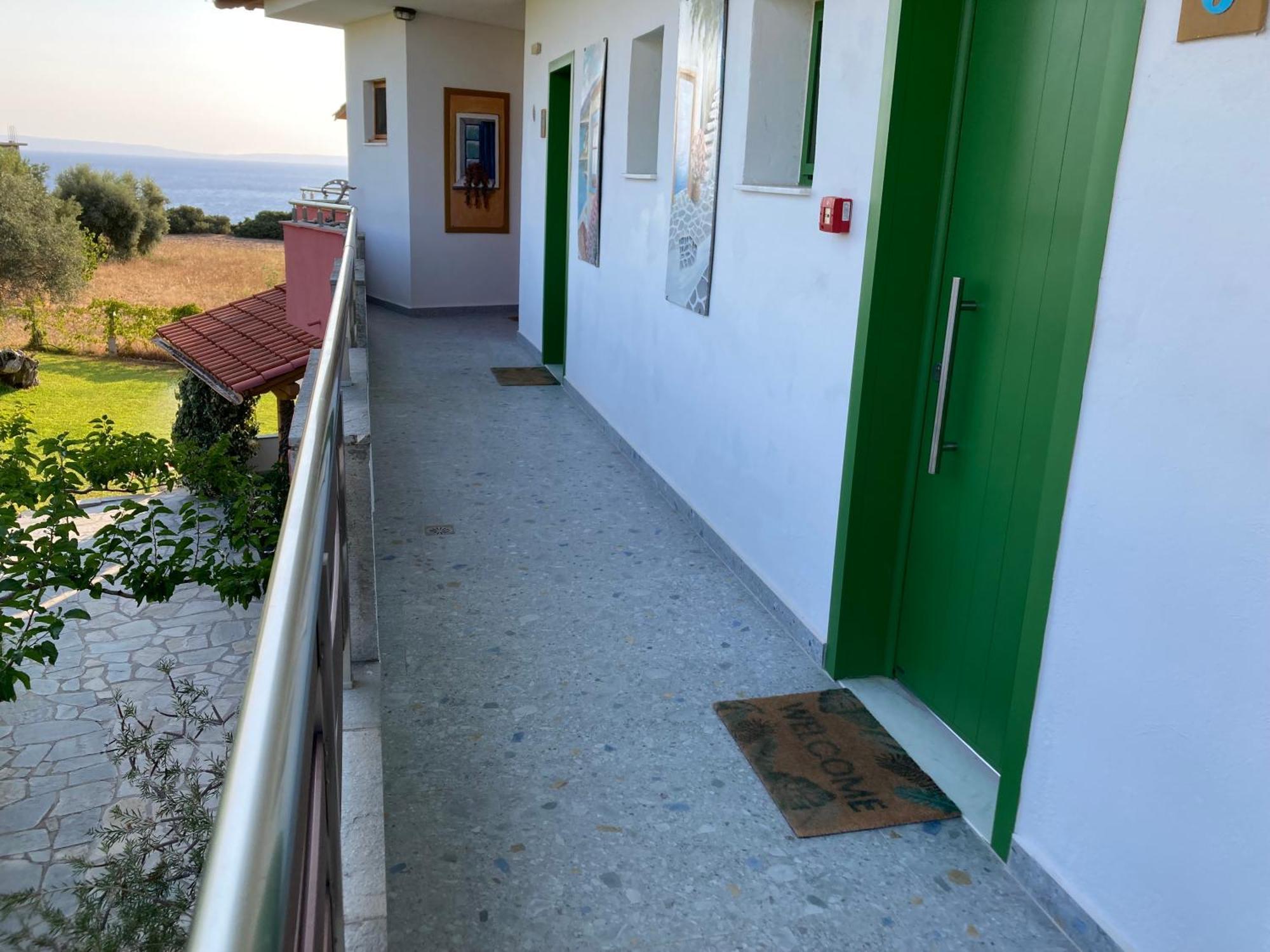 דירות Marianna Sea View Afitos מראה חיצוני תמונה